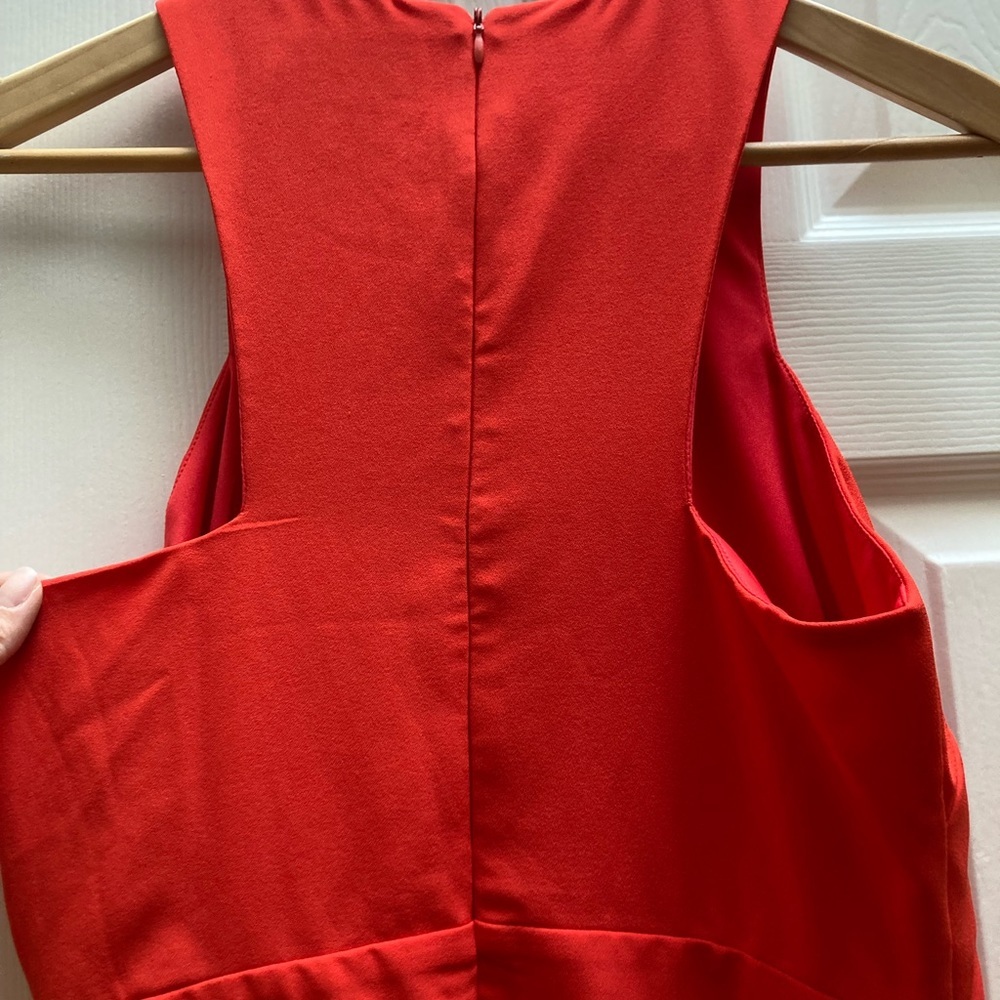 Charles Henry red cocktail dress size Med - Picture 3 of 3